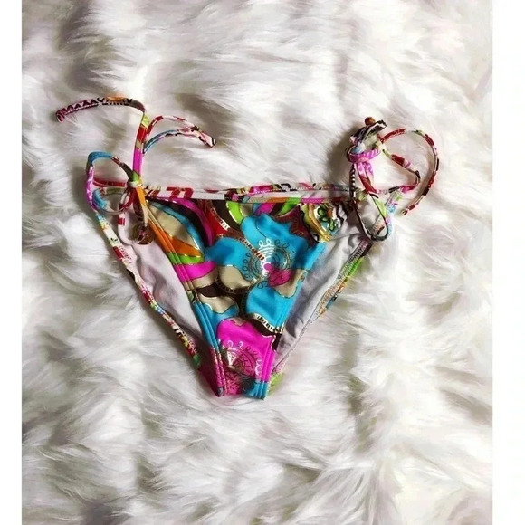 ⭐️ 5 for $25 ⭐️ NWOT Colorful string bikini bottom - Picture 1 of 4